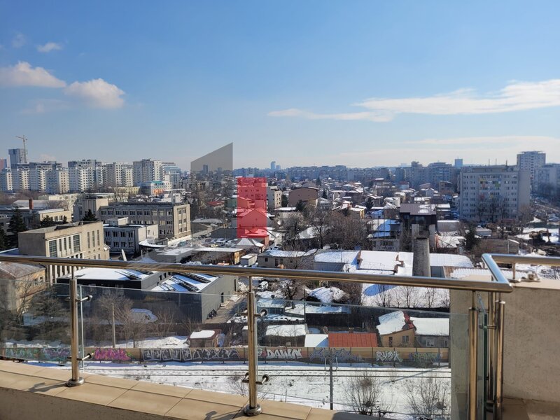 Bucurestii Noi, Jiului, apartament cu doua camere de inchiriat, cu centrala.